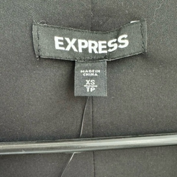 EXPRESS Sequined Geometric Print Long Sleeve Dress - Picture 15 of 15